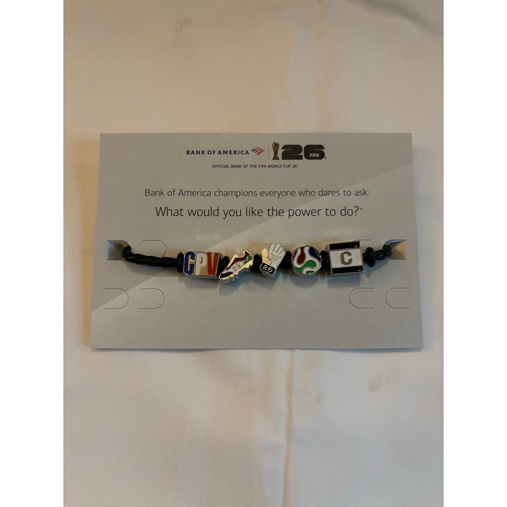 FIFA 2026 Cape Verde Charm Bracelet Large